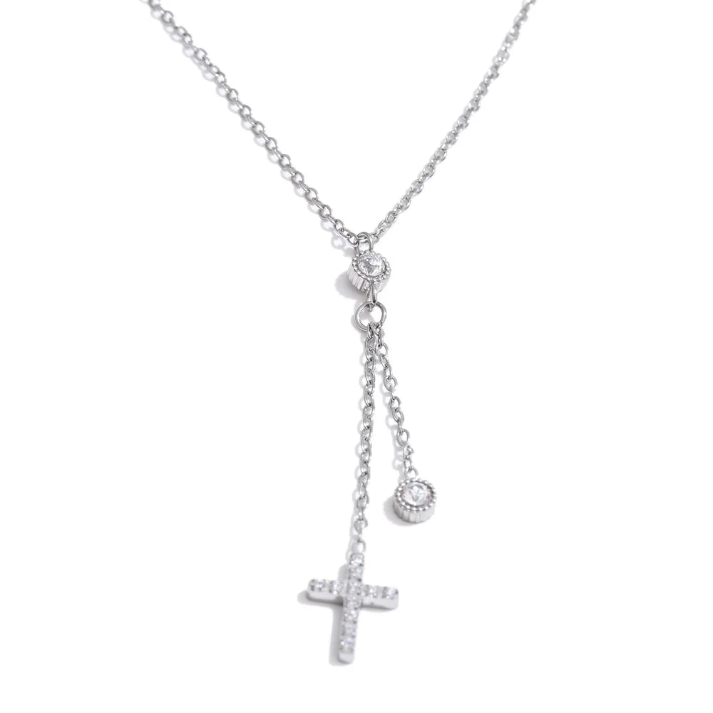 Crystal Classic Cross Pendant