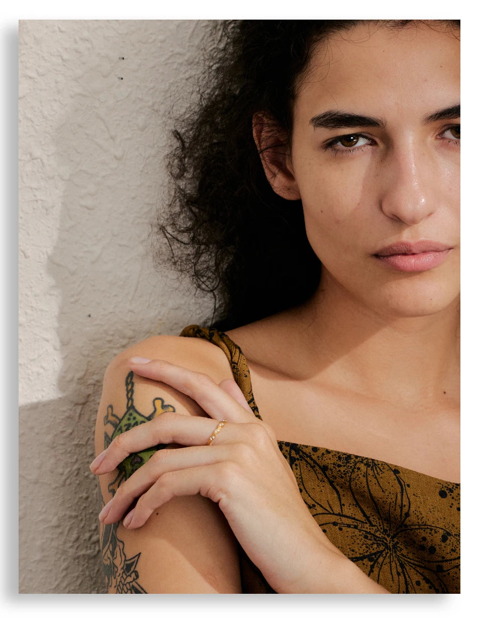 Braided Gold Band Ring