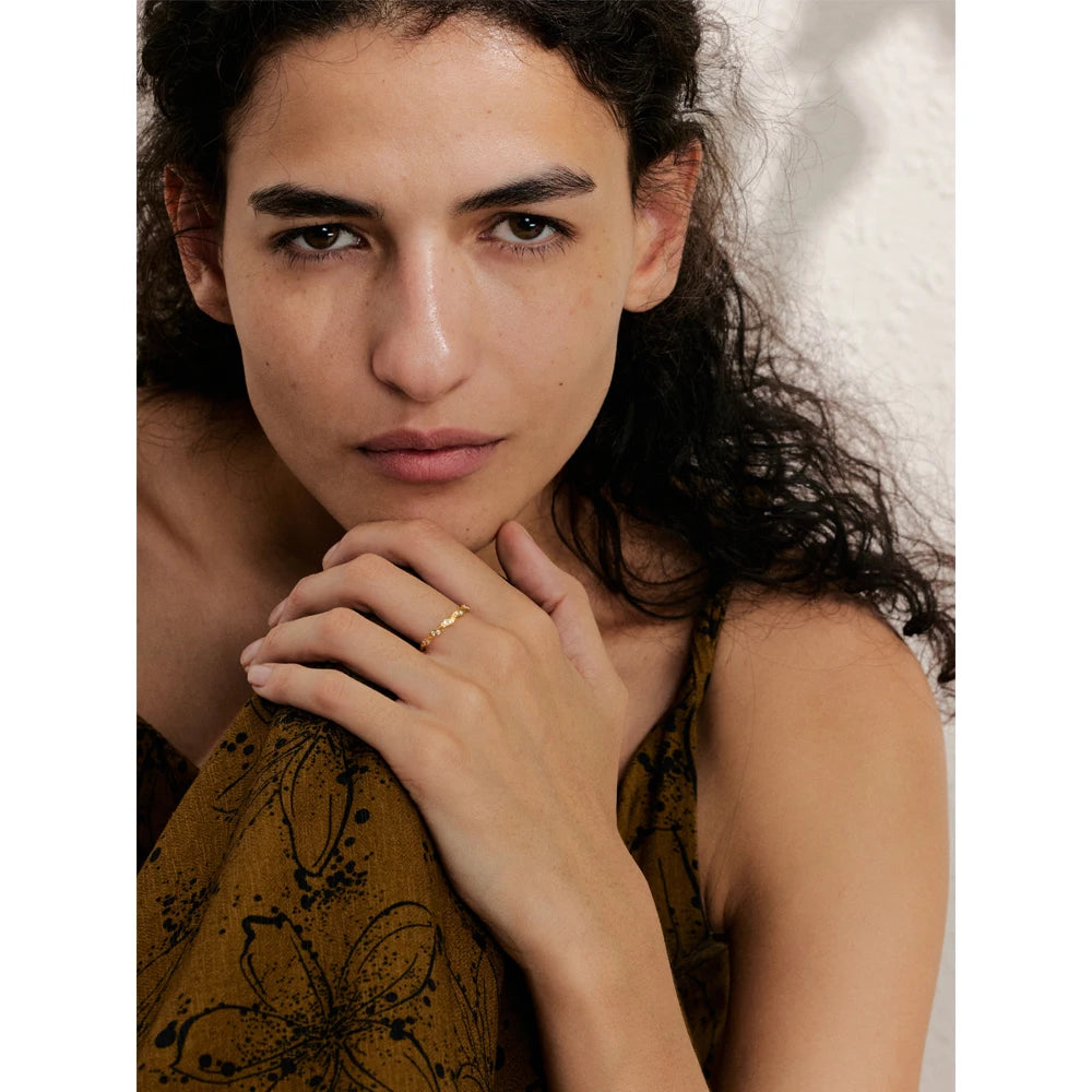 Braided Gold Band Ring