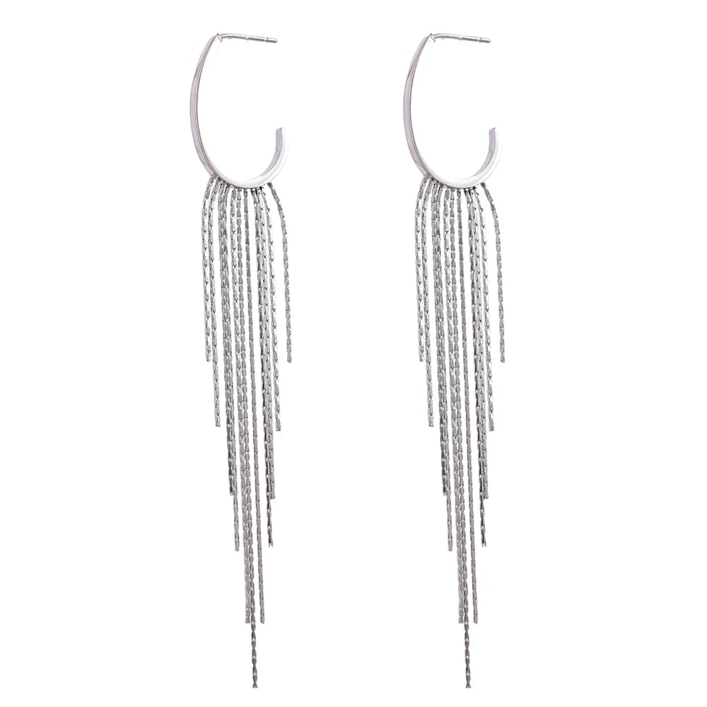 Cascade Chain Earrings