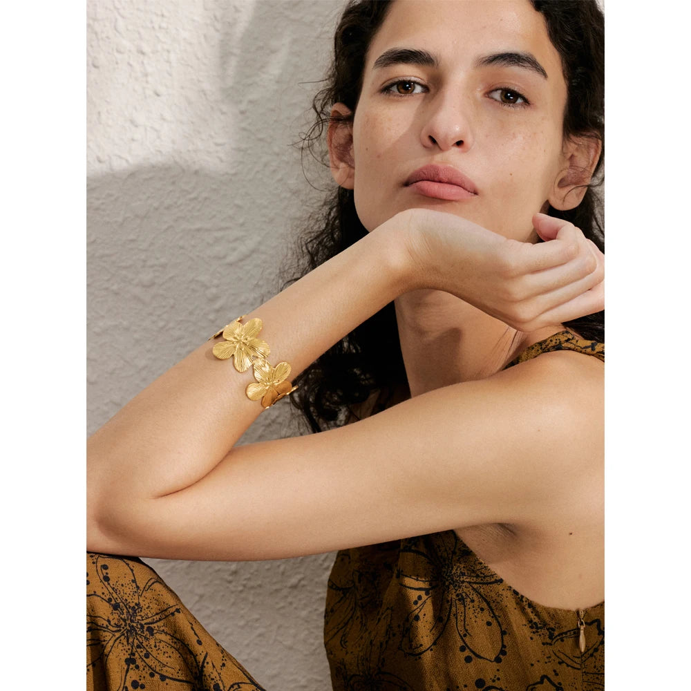 Floral Garden Cuff