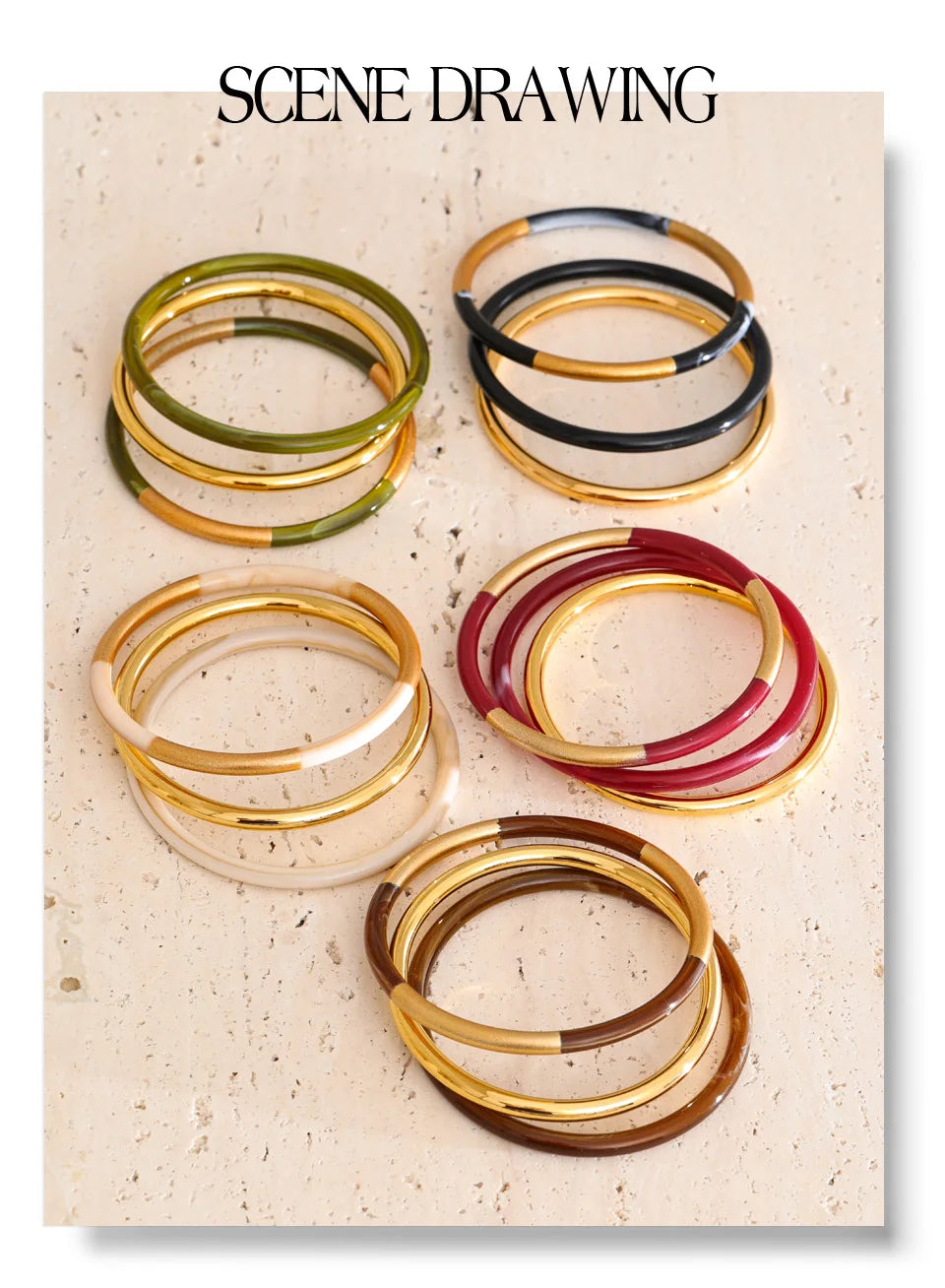 Multi-Tone Bangles