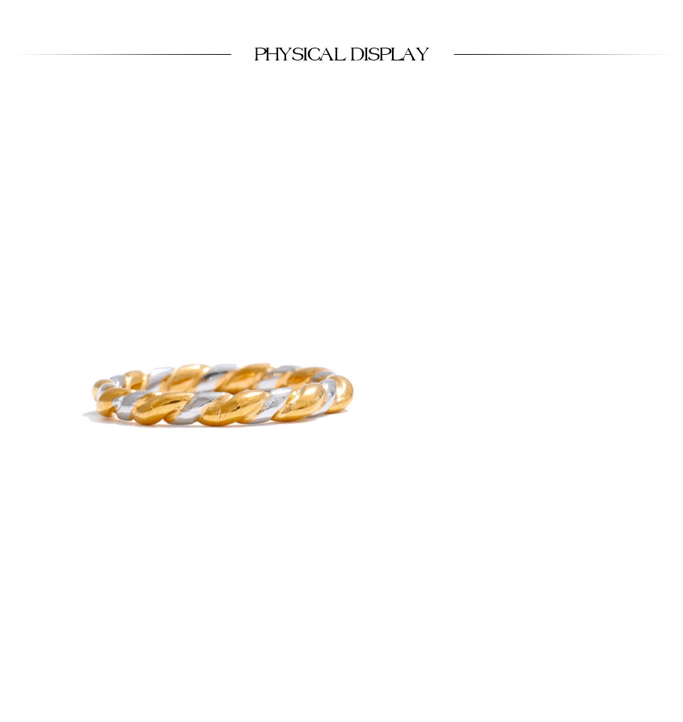 Twisted Elegance Ring