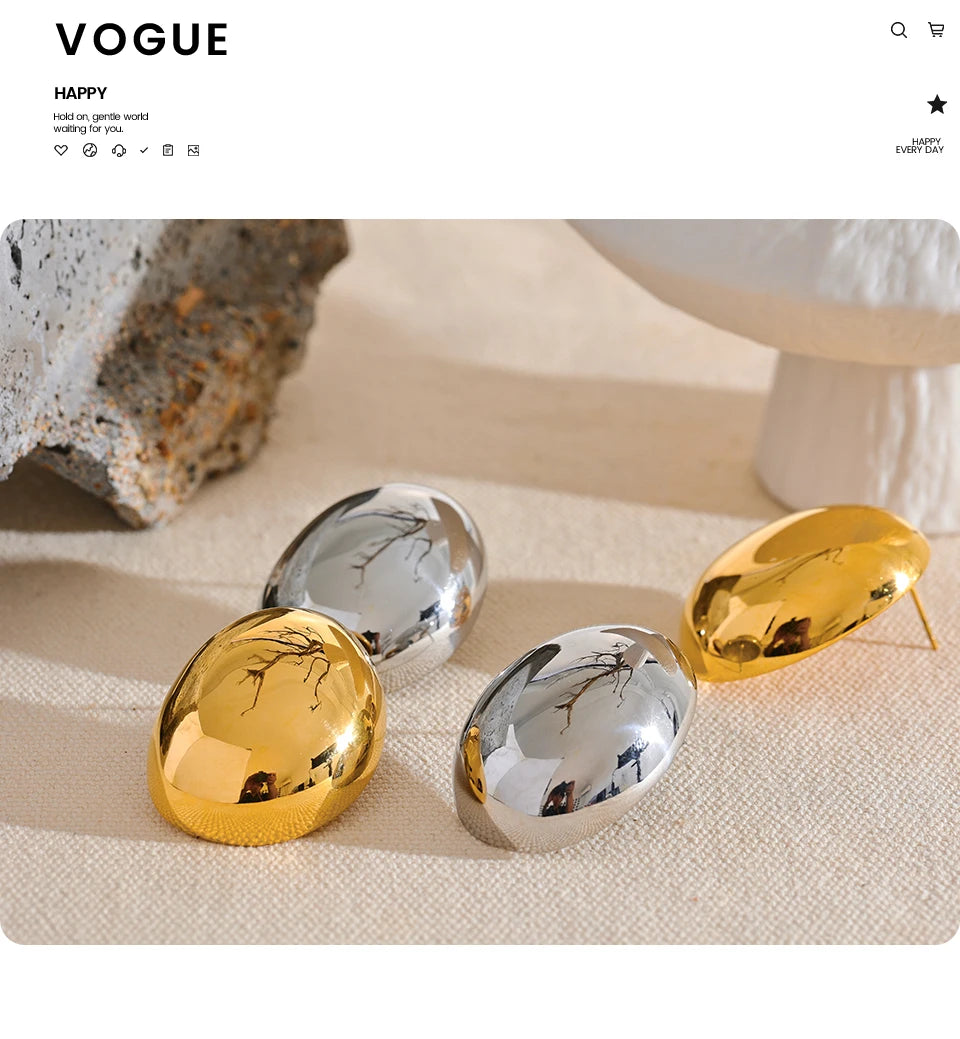 Domed Mini Studs