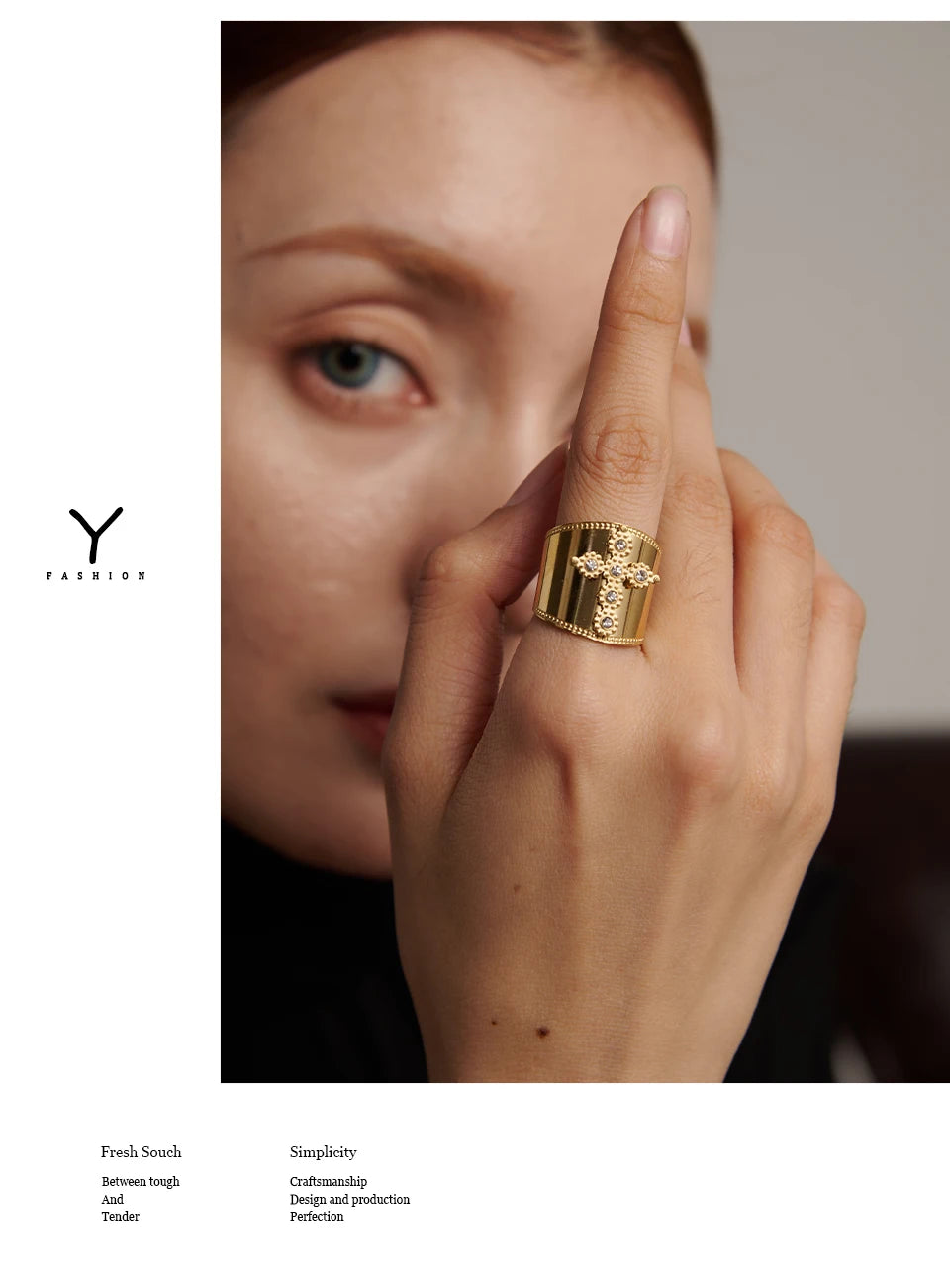 Royal Cross Ring
