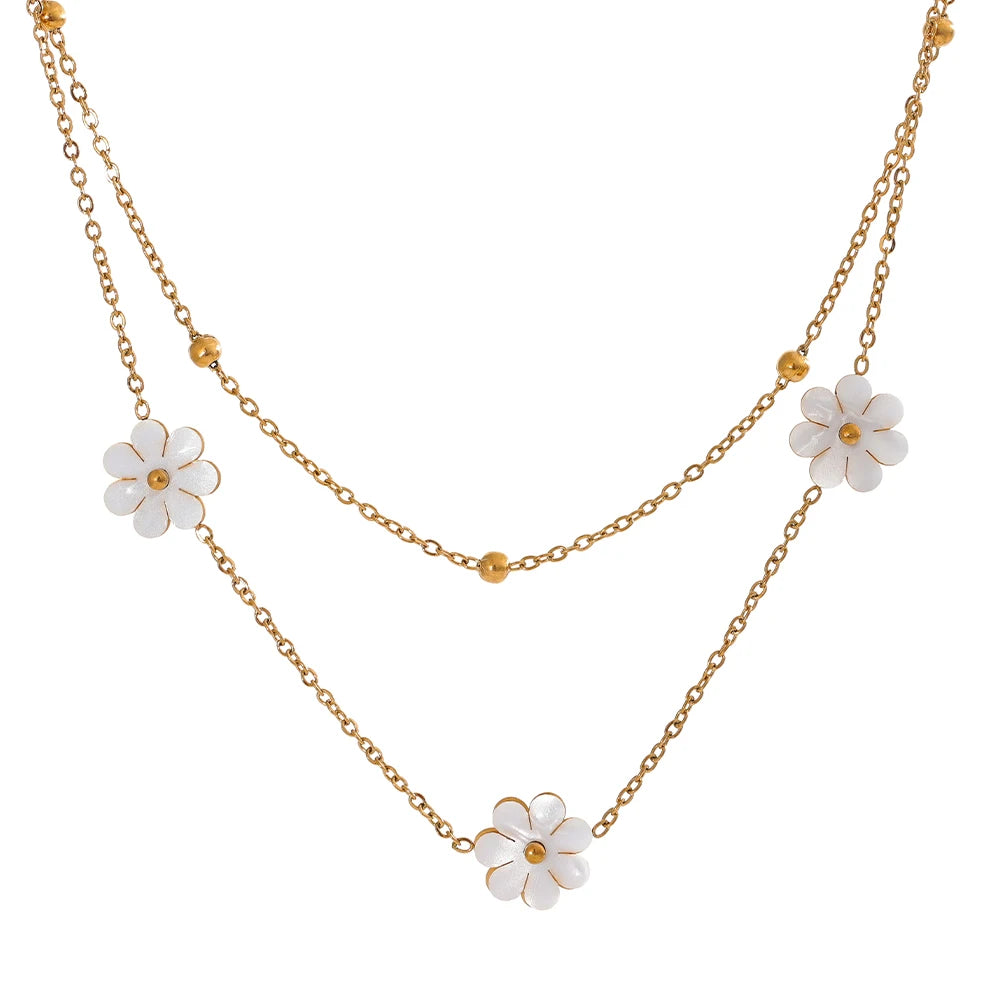 Double Layer Charm Anklet