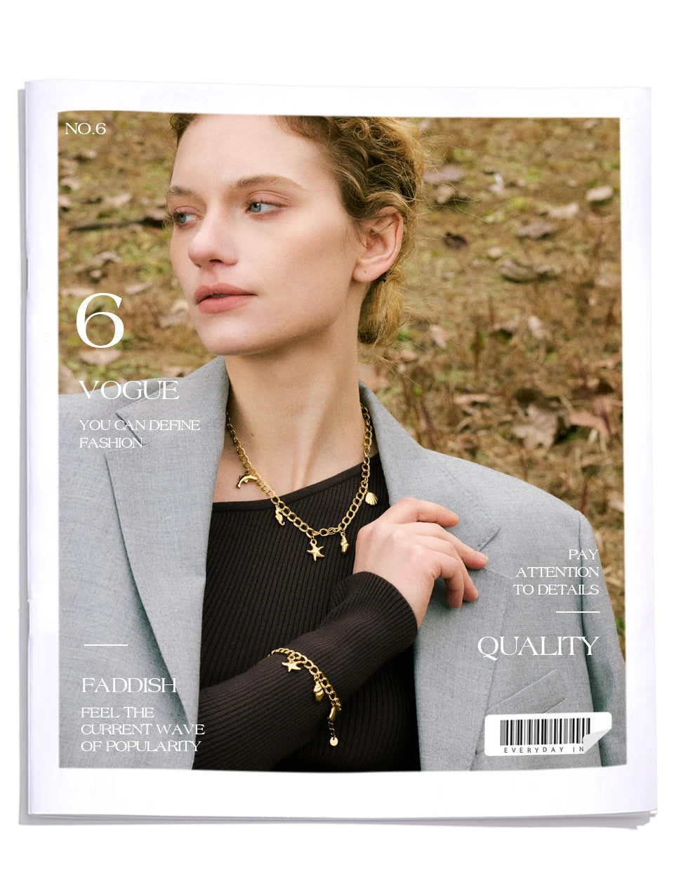 Celestial Charm Bracelet & Necklace Set