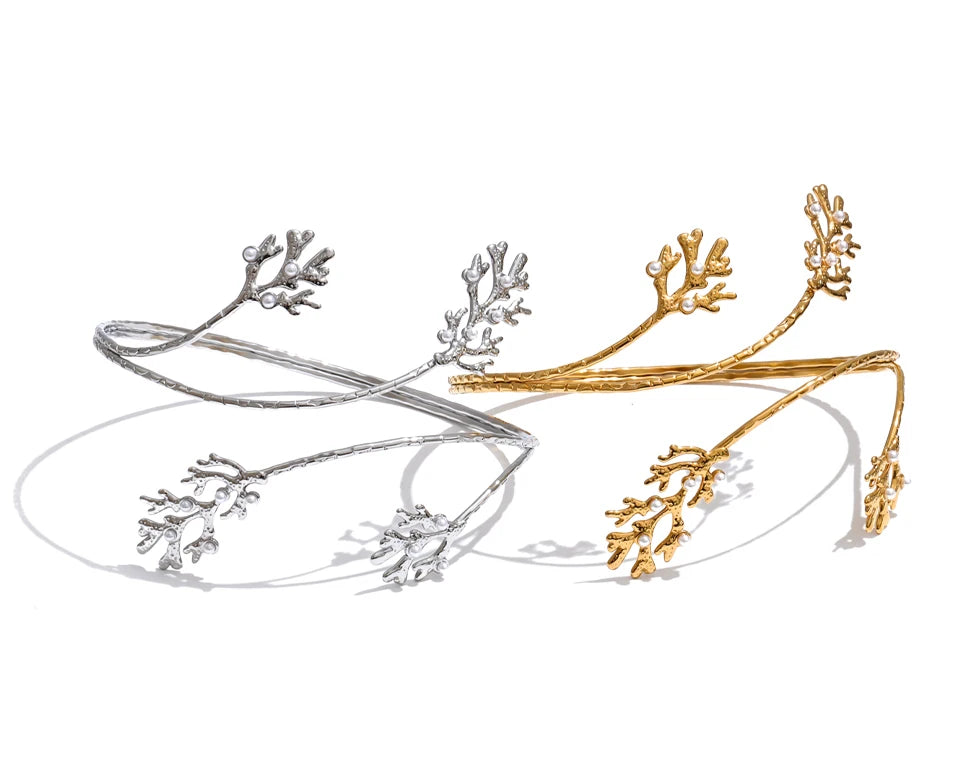 Coral Branch Arm Cuff