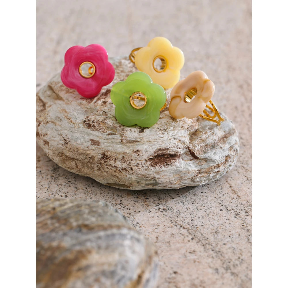Pink Bloom Ring