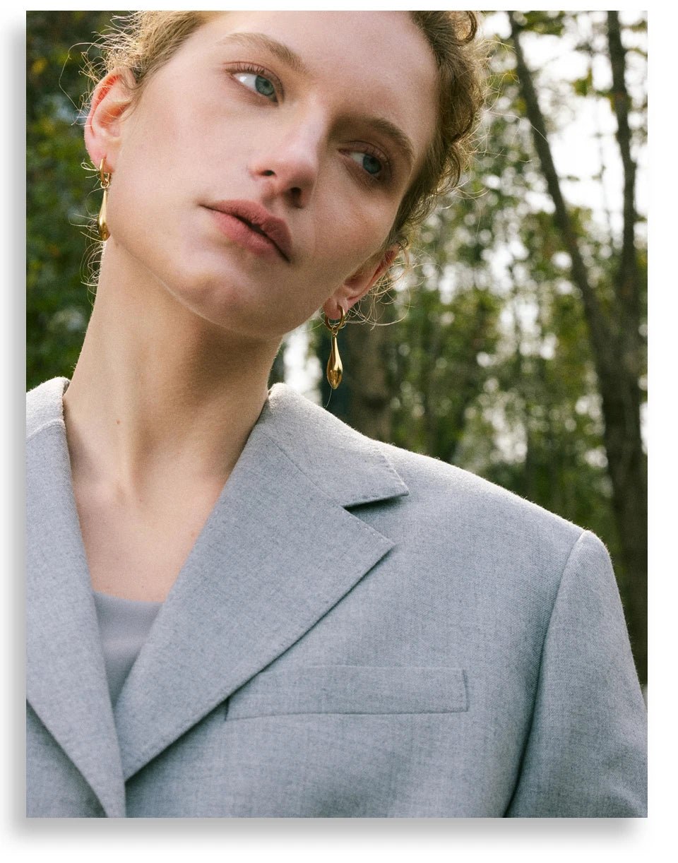 Teardrop Drop Earrings