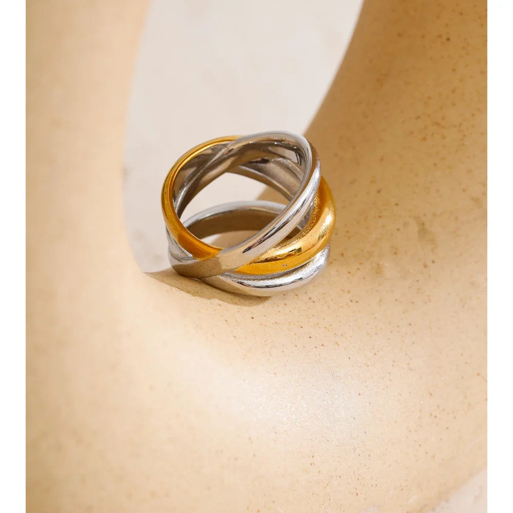Dual-Tone Sculpt Ring