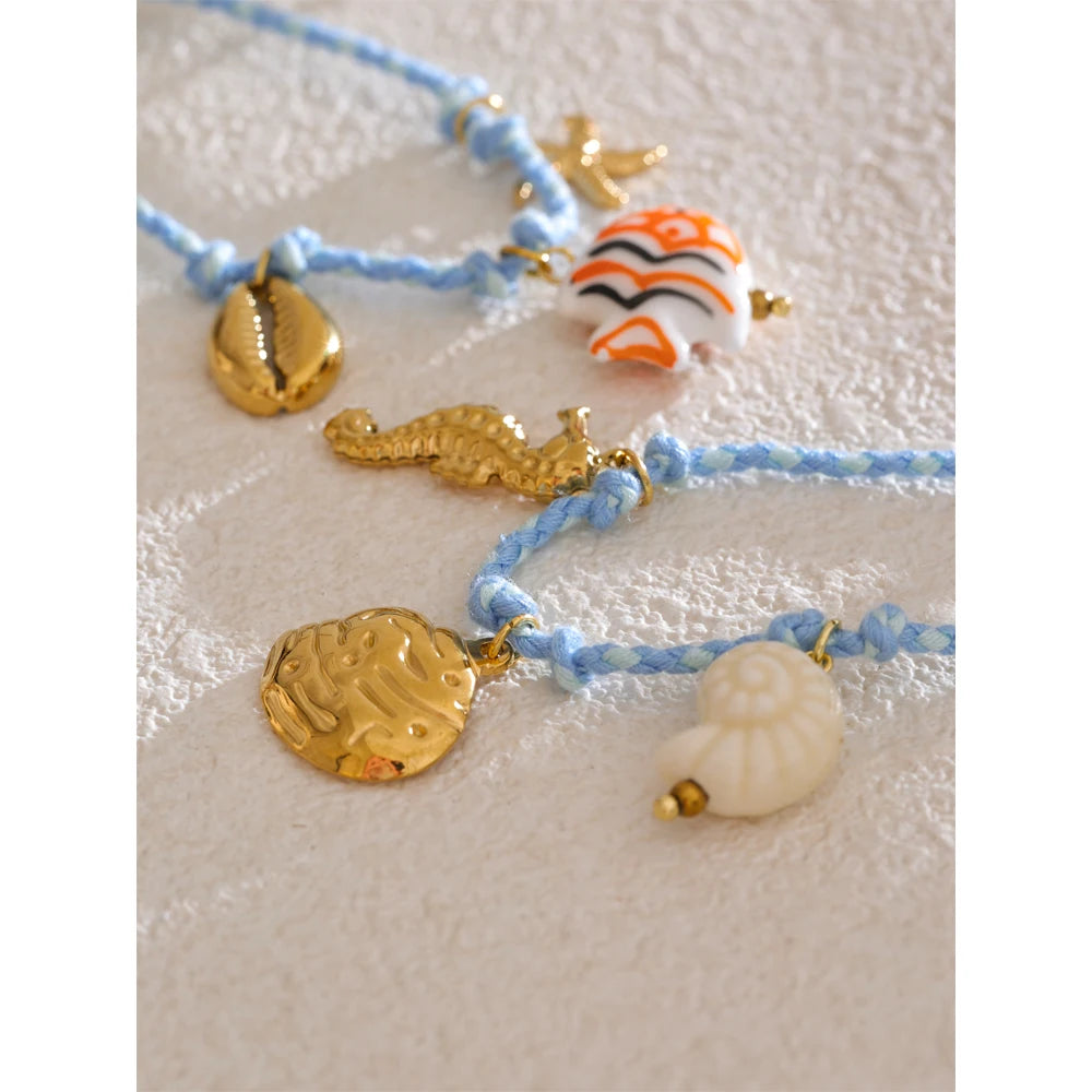 Celestial Charm Bracelet Set