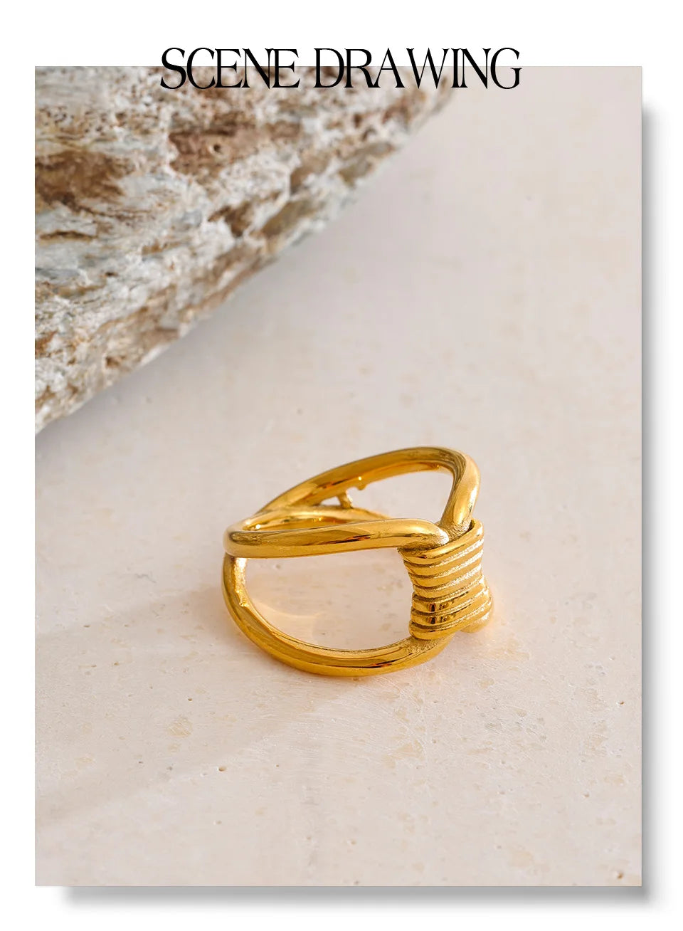 Sculpted Wire Ring