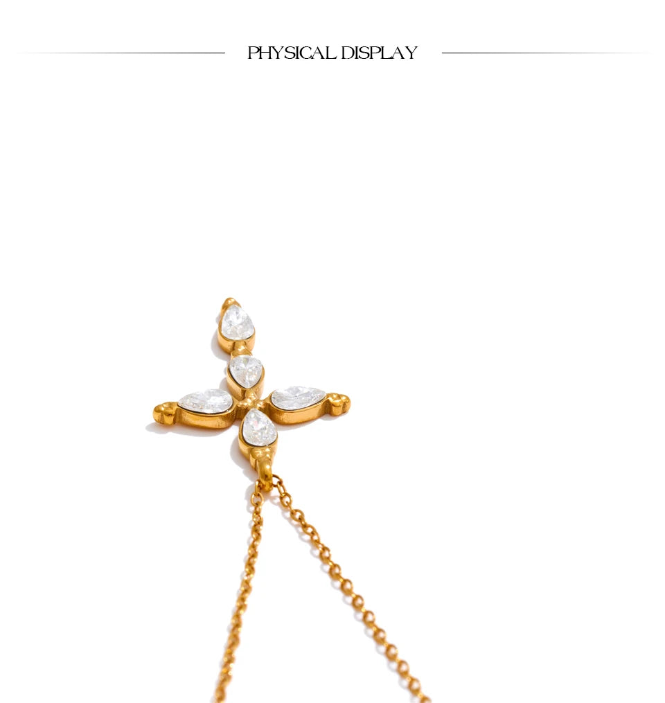 Crystal Cross Pendant