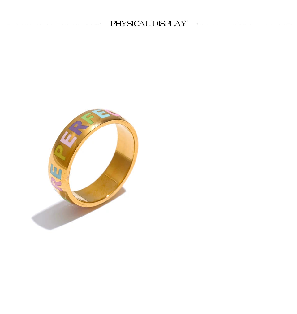 “You’re Perfect” Ring