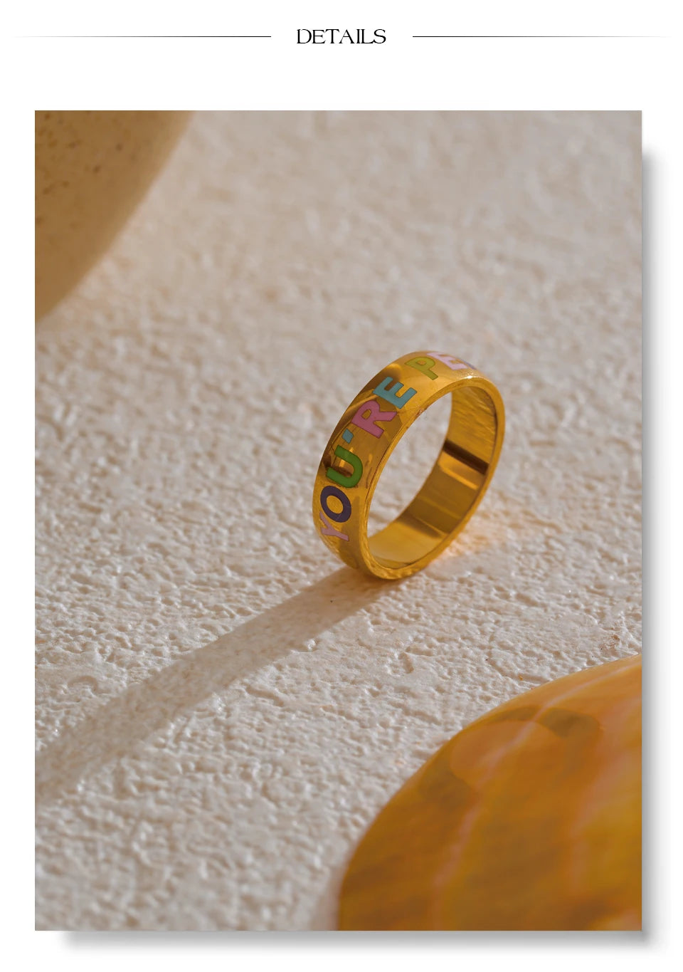 “You’re Perfect” Ring