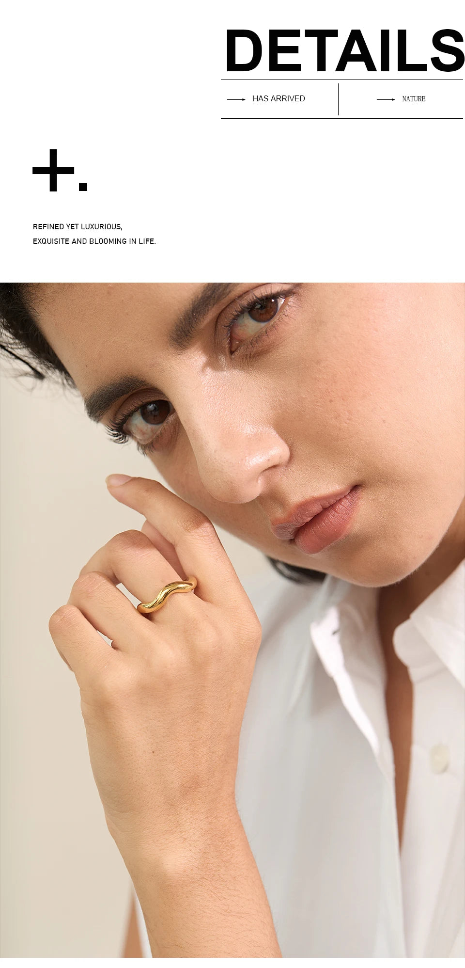Organic Wave Ring