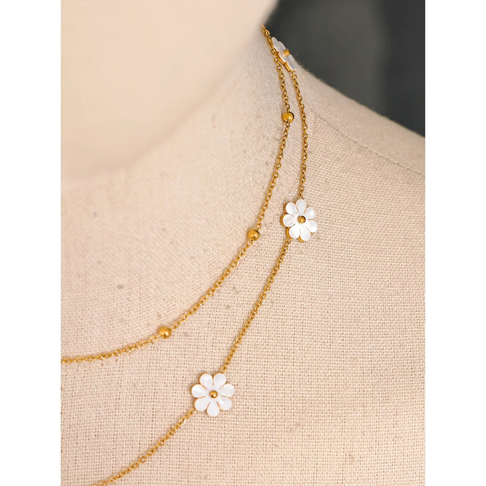 Double Layer Charm Anklet