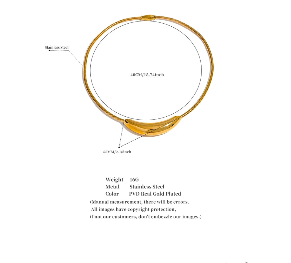 Golden Halo Choker