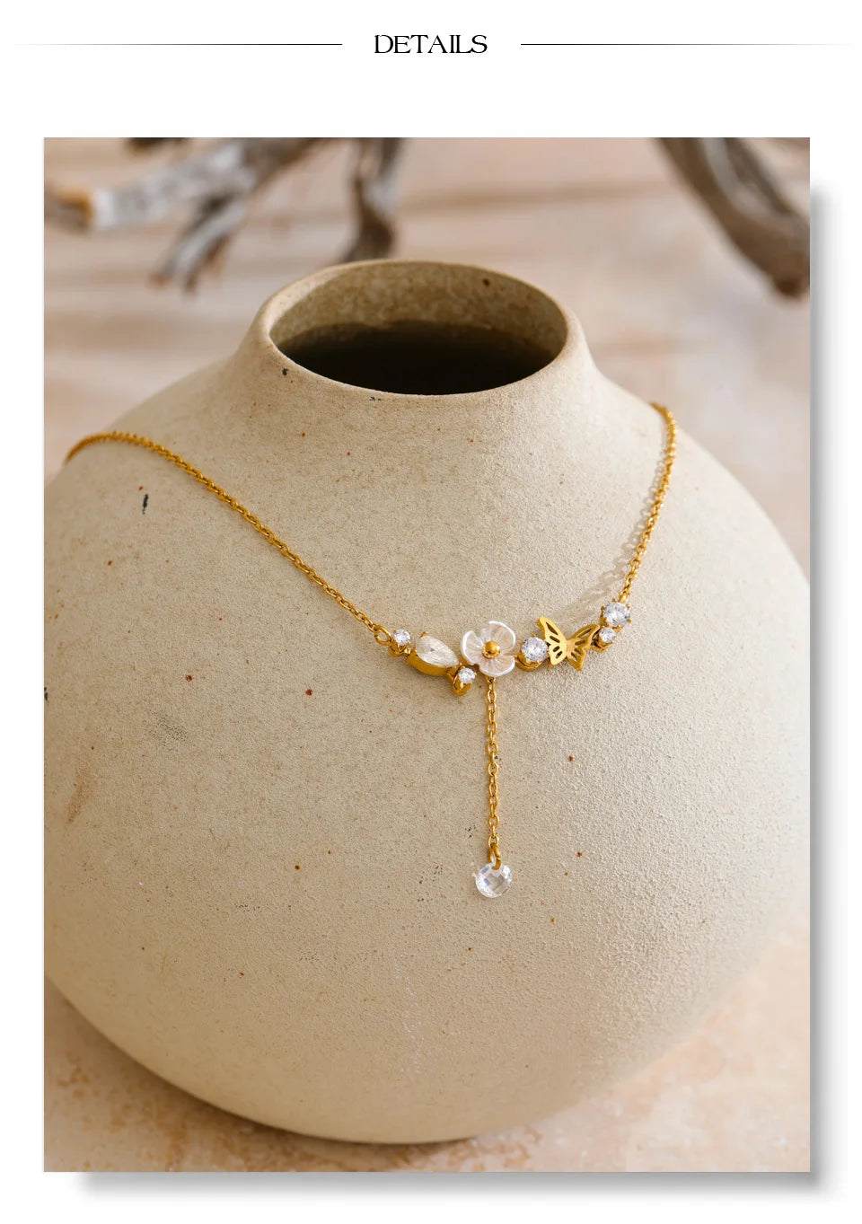 Butterfly Garden Necklace