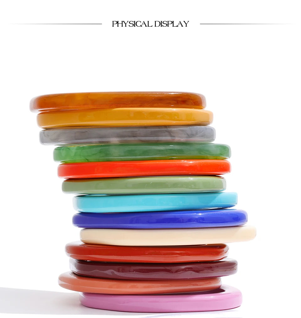Color Pop Resin Bangle
