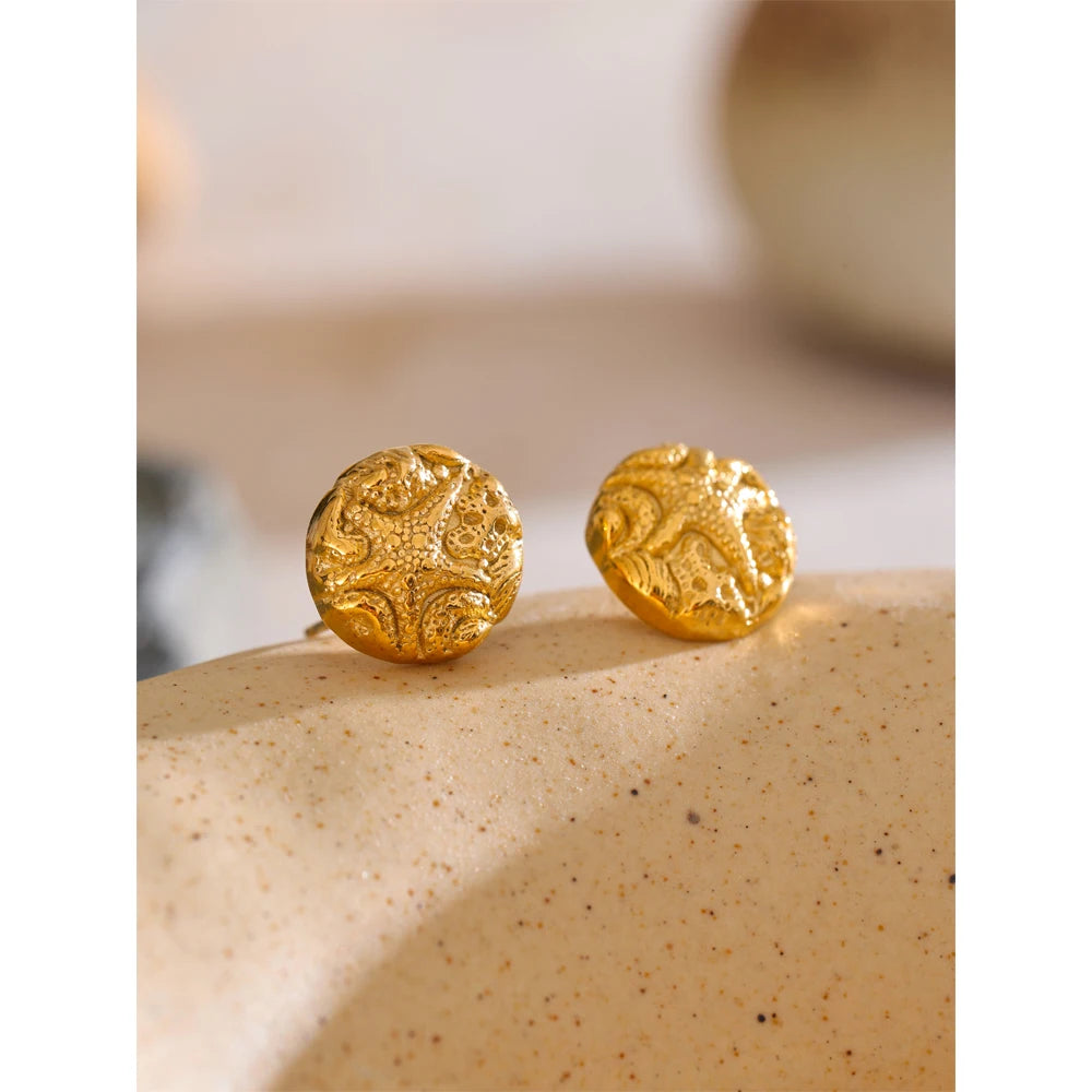 Vintage Star Studs