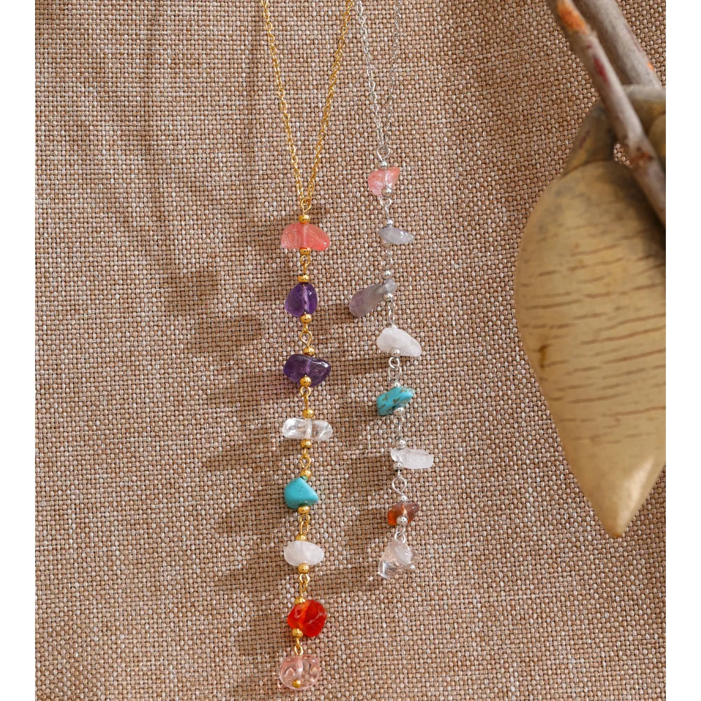 Colorful Y Chain Pendant