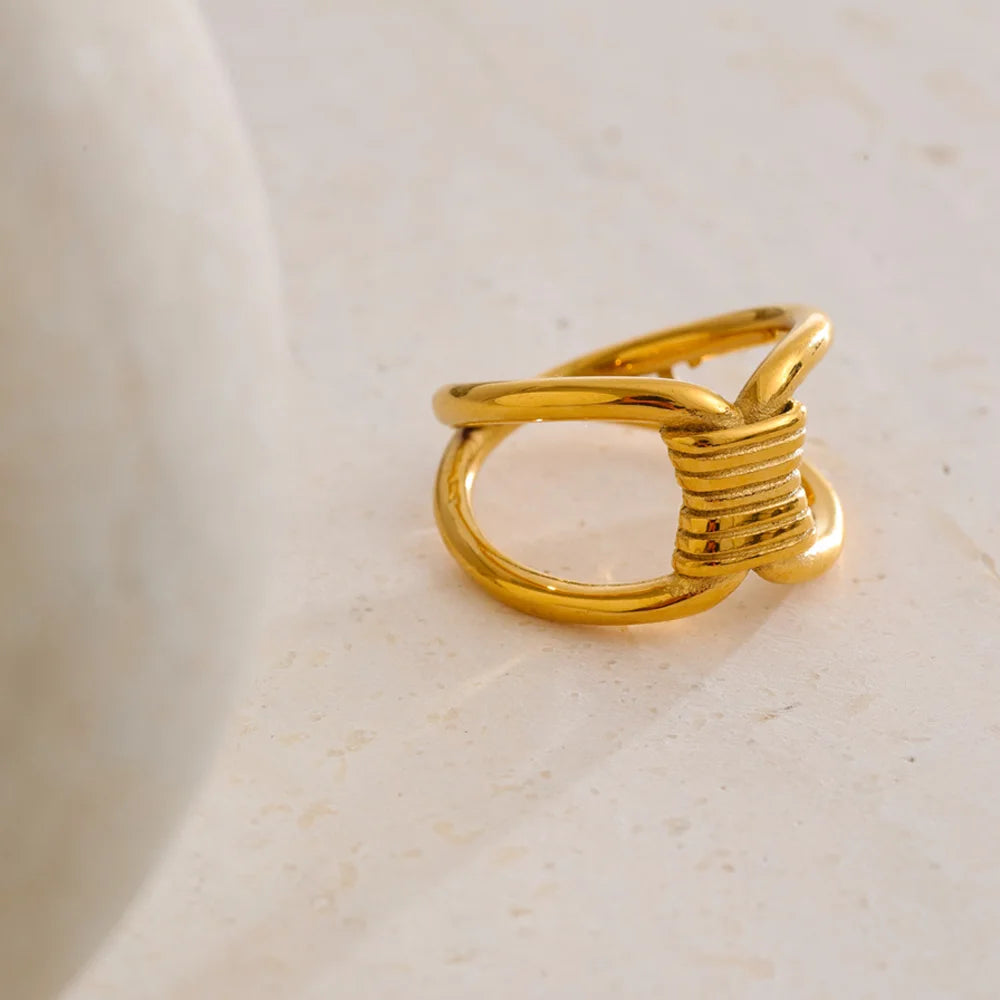 Sculpted Wire Ring