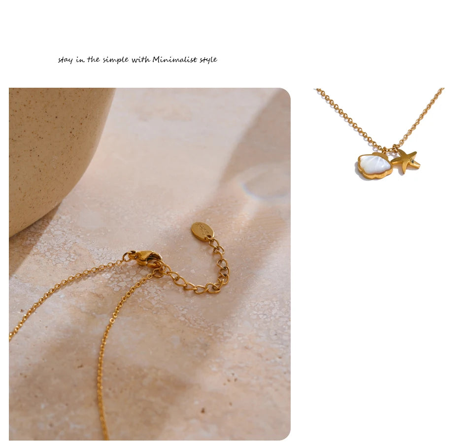 Seashell Grace Necklace