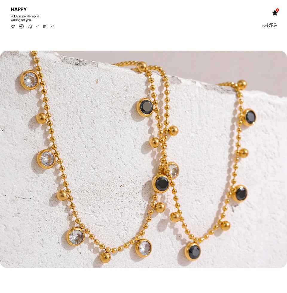 Celestial Drop Necklace
