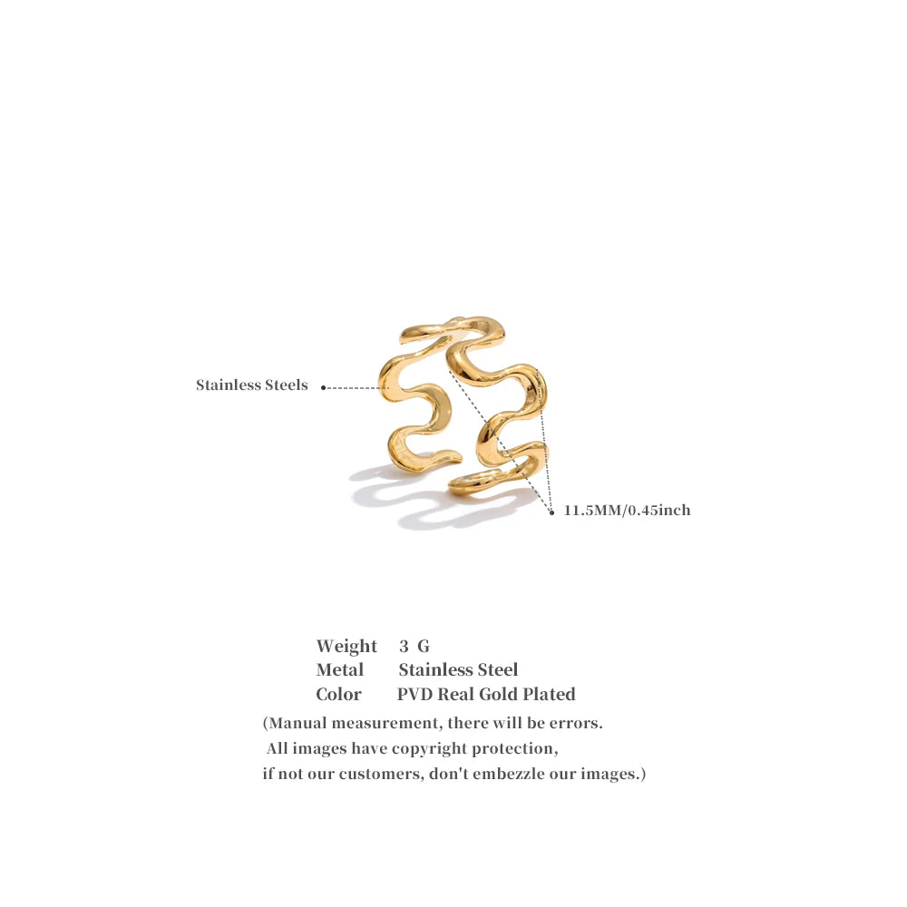 Motion Sculpted Ring