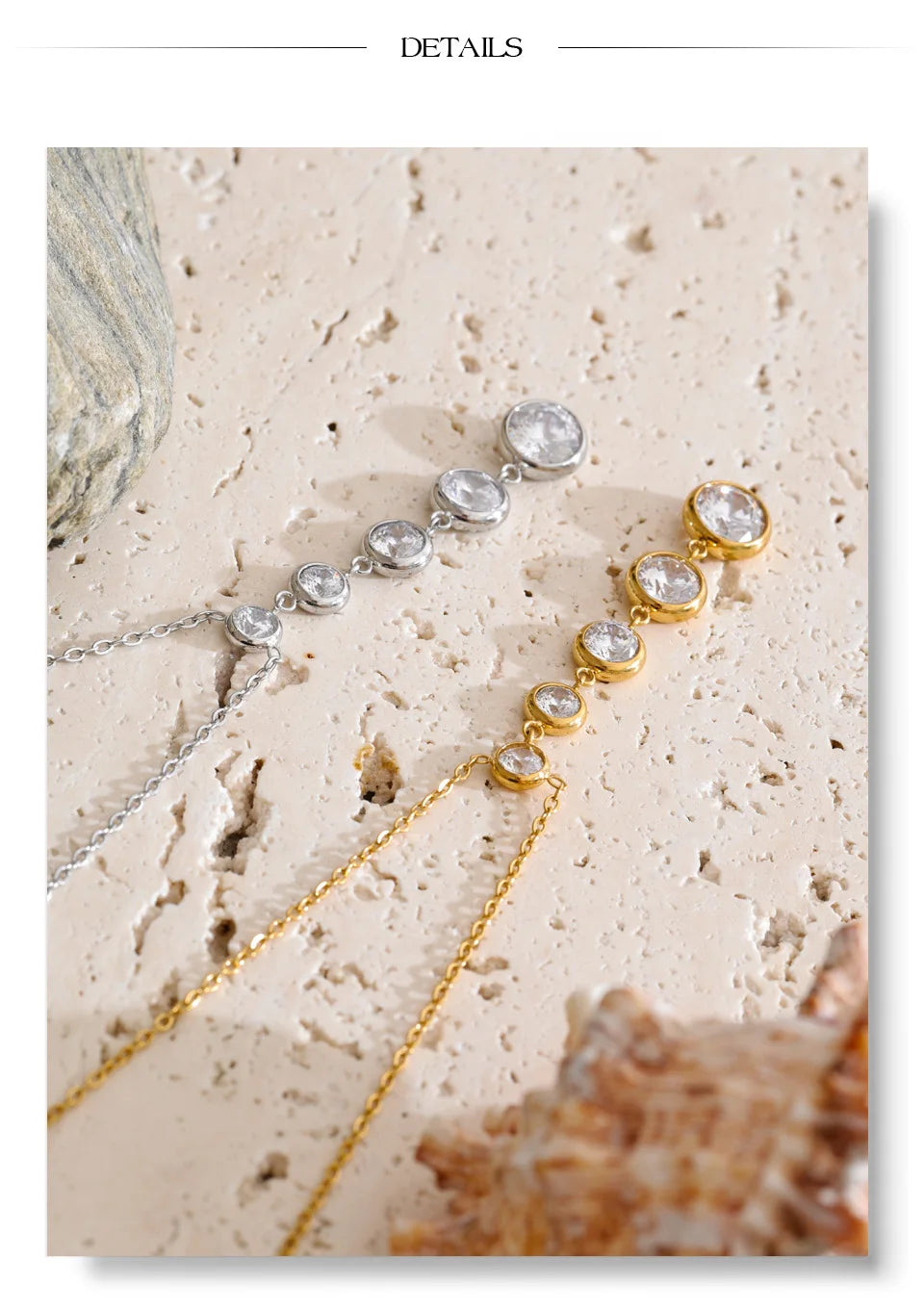 Diamond Drop Pendant Neckla