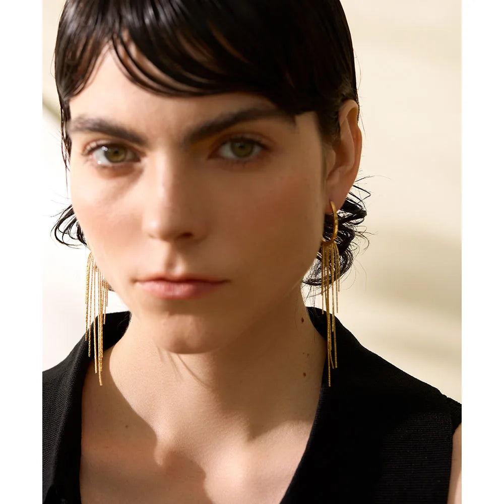 Cascade Chain Earrings