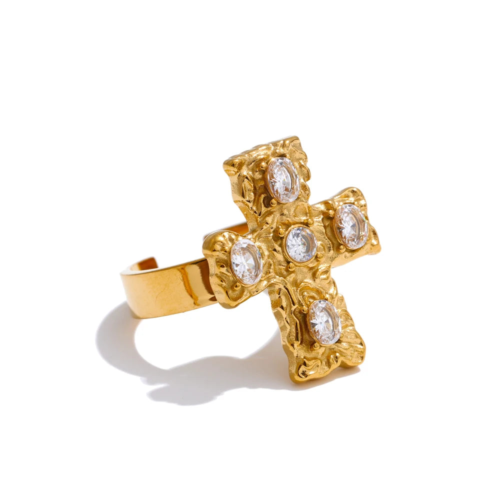 Vintage Cross Ring