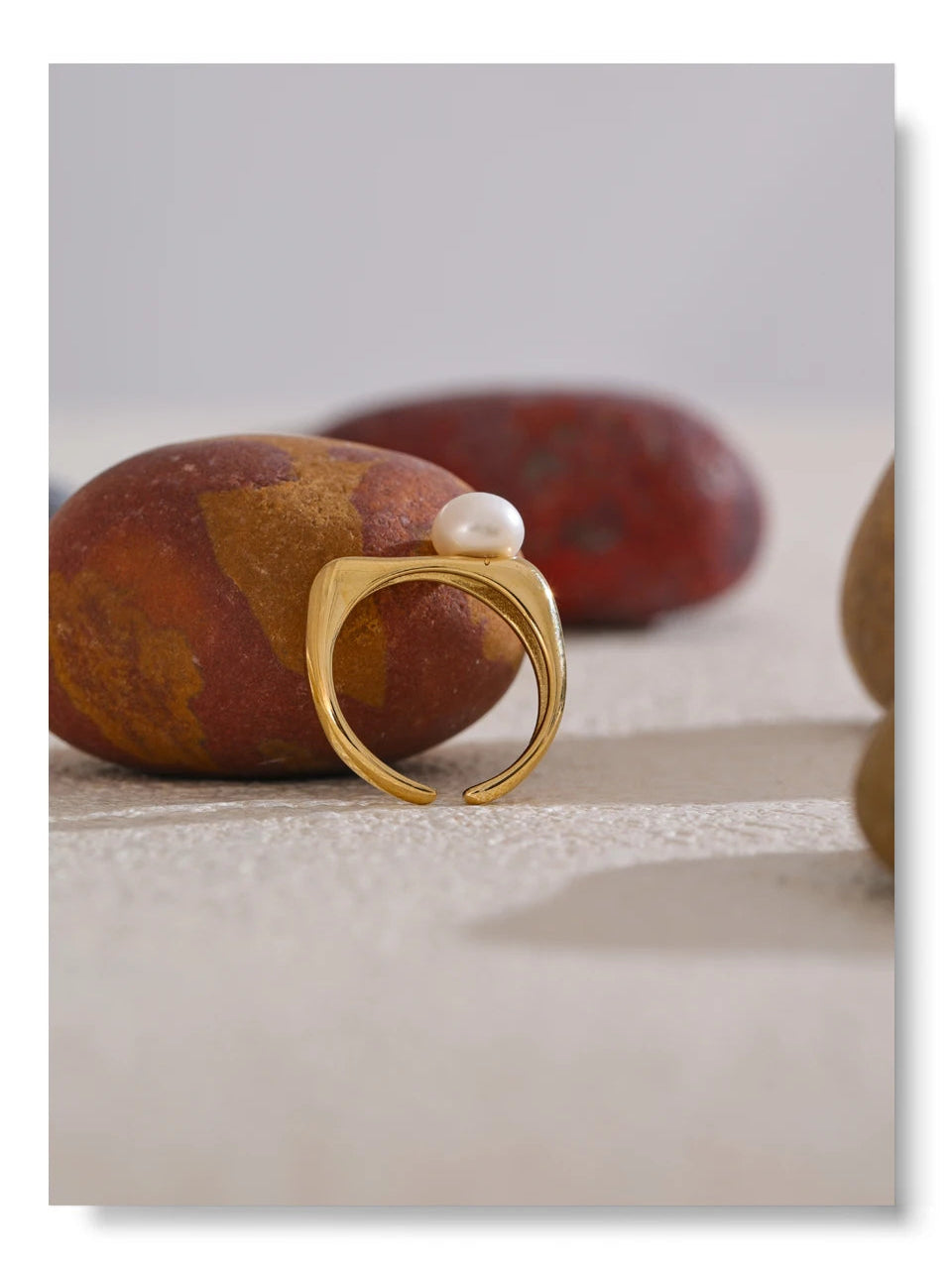 Elegant Freshwater Pearl Ring