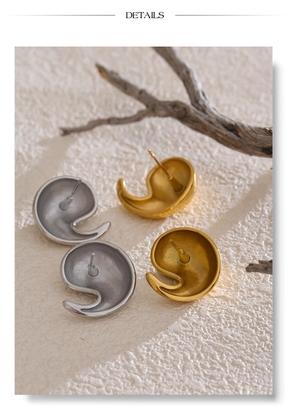 Timeless Gold-Plated Studs