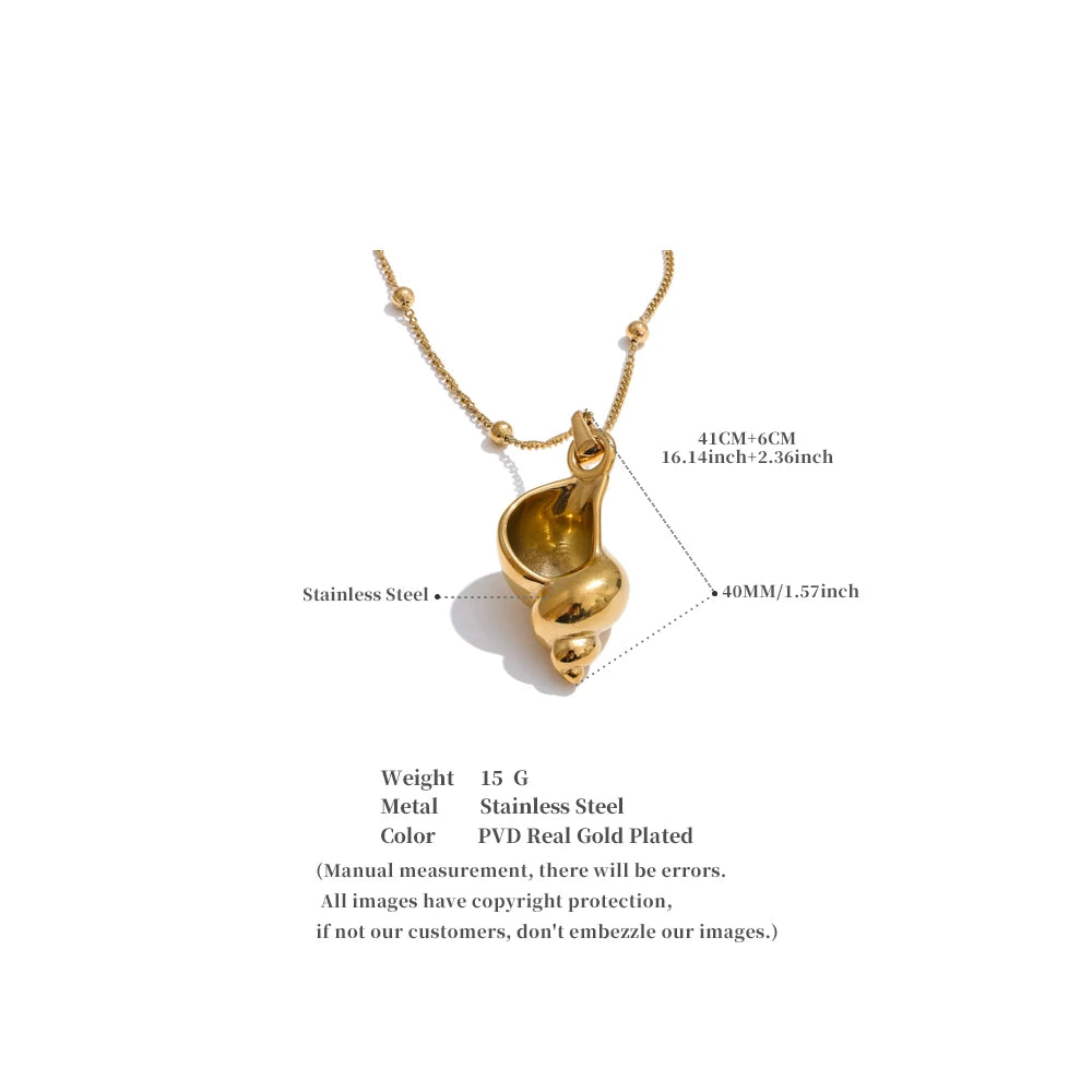 Ocean Conch Pendant