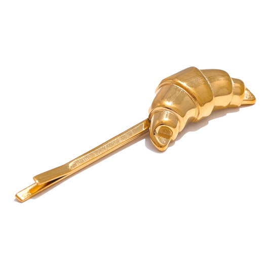 Golden Shell Hair Pin