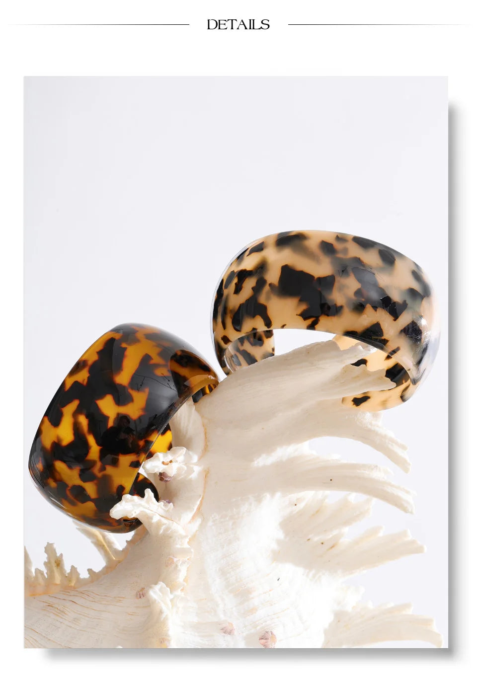 Tortoiseshell Resin Bangle