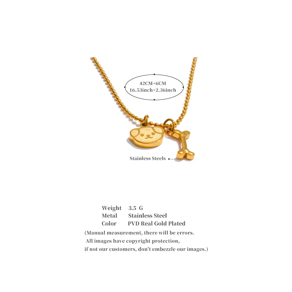 Smiley Charm Necklace