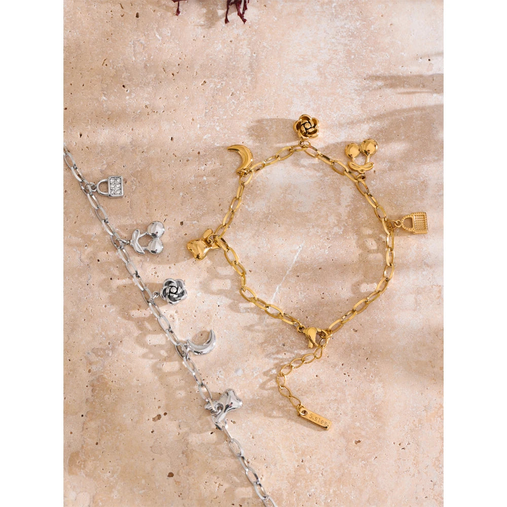 Charm Drop Bracelet