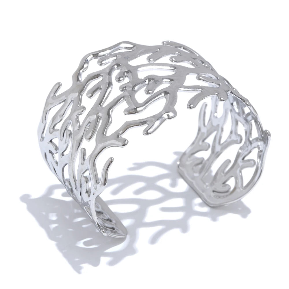 Golden Reef Cuff Bracelet