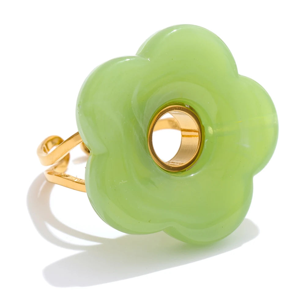 Pink Bloom Ring