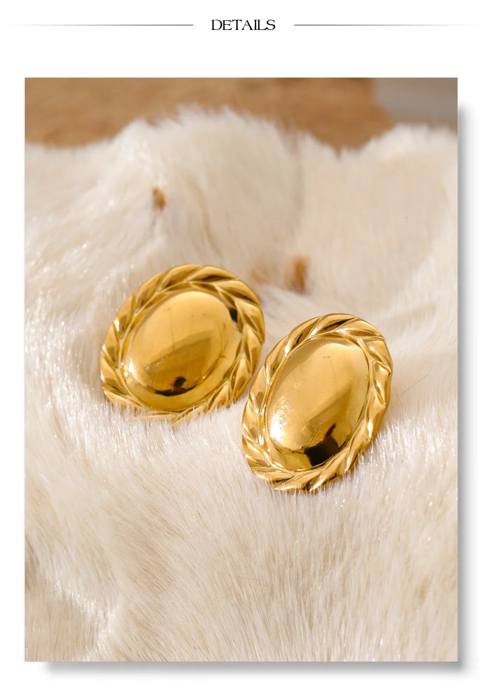 Laurel Dome Studs