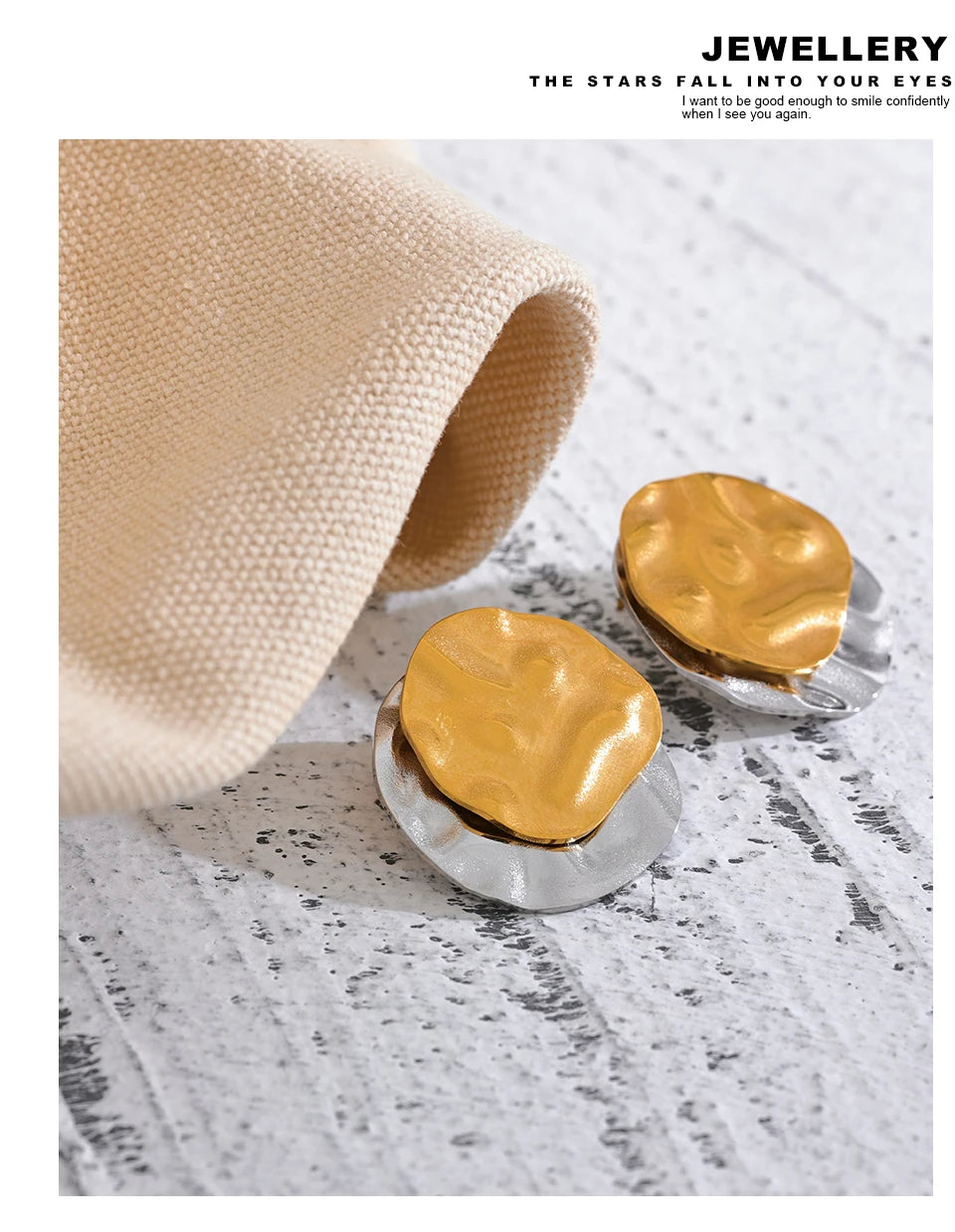 Organic Double Earrings