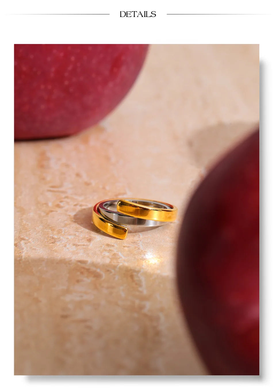 Dual-Tone Open Ring