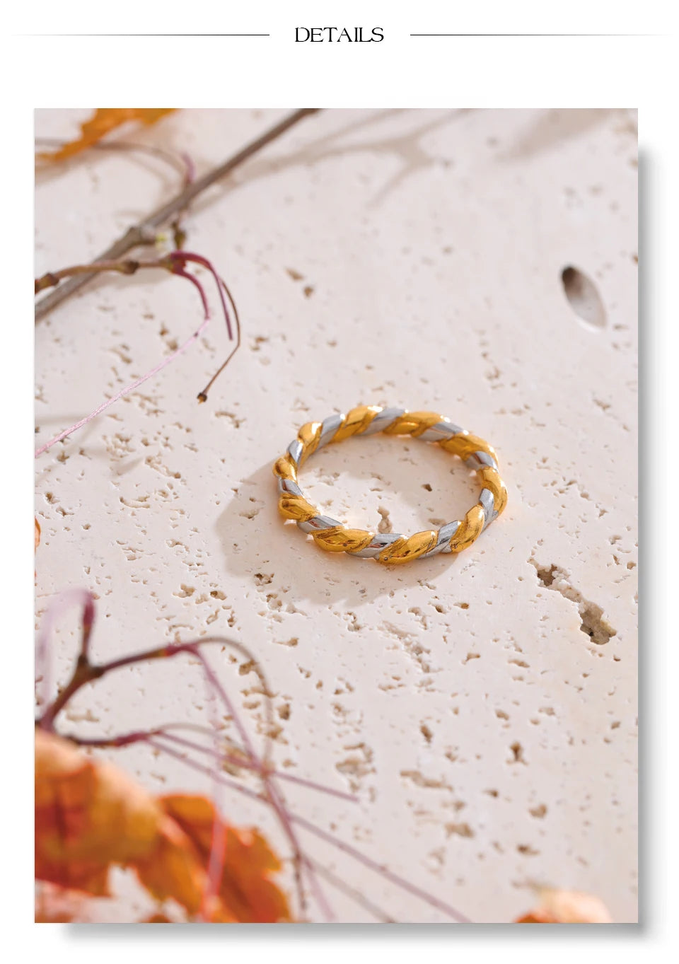 Twisted Elegance Ring