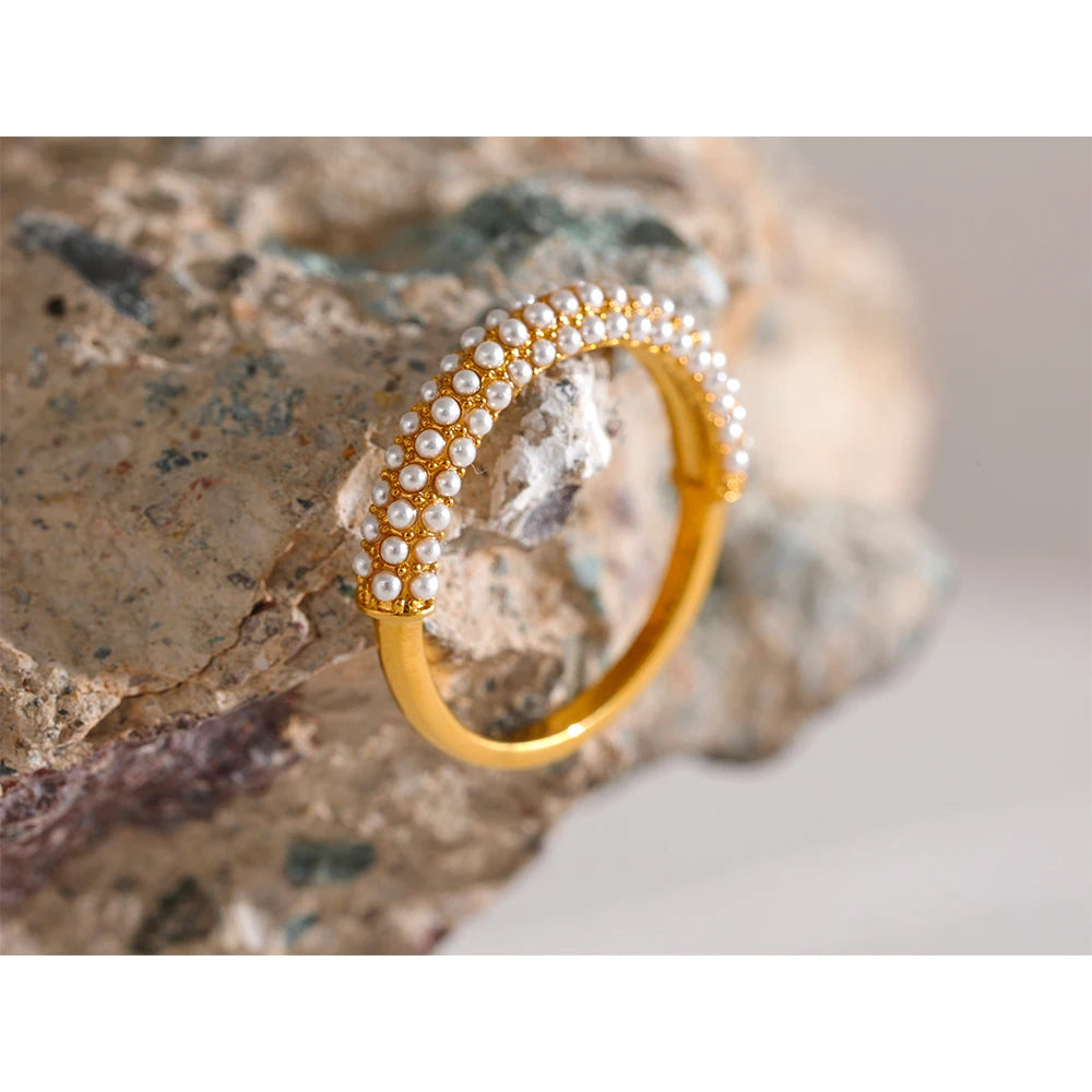 Diamond Halo Band Ring