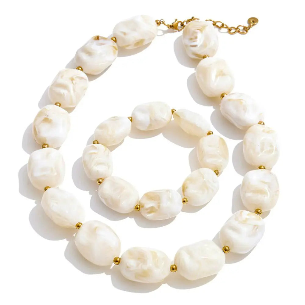 Ivory Pearl Statement SET