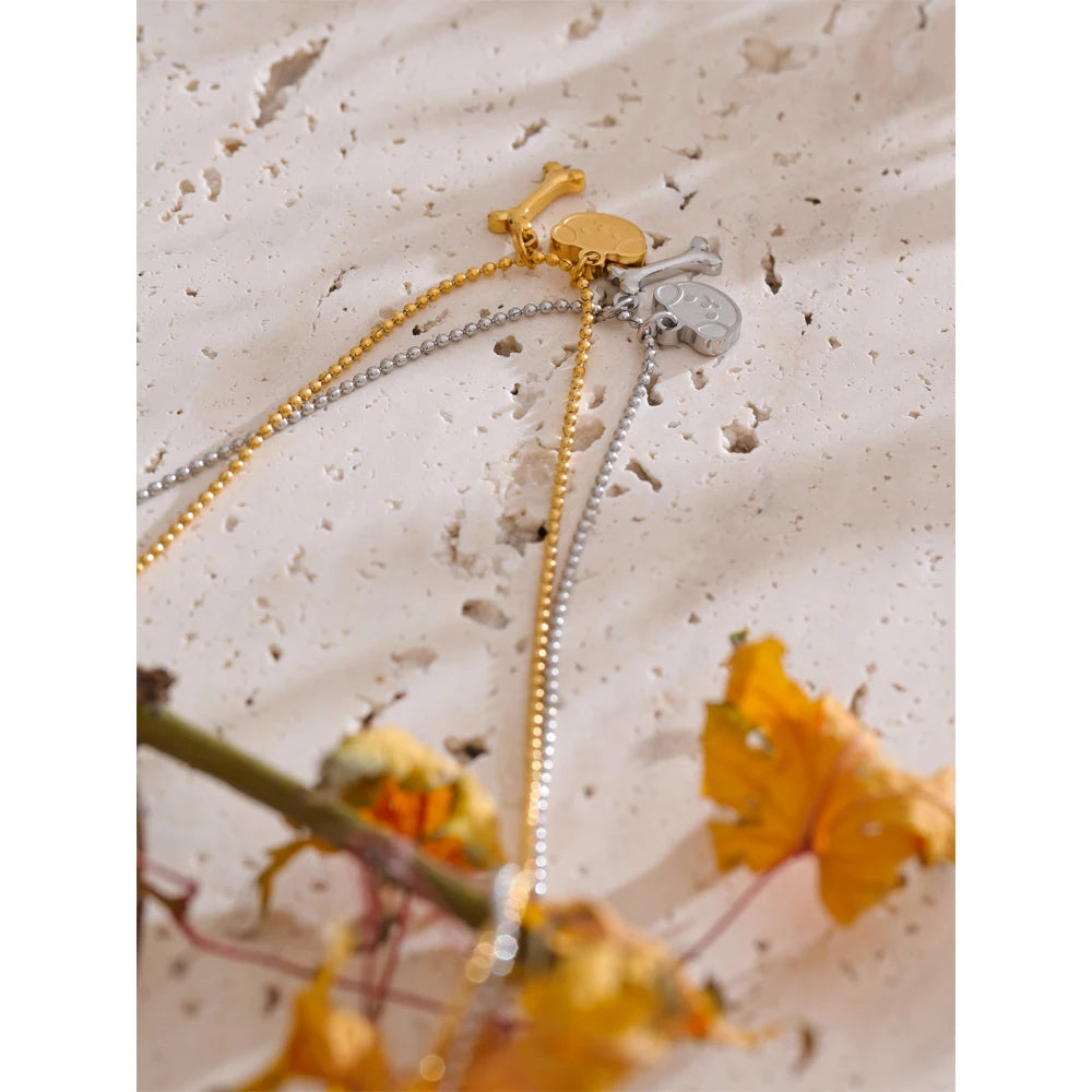 Smiley Charm Necklace